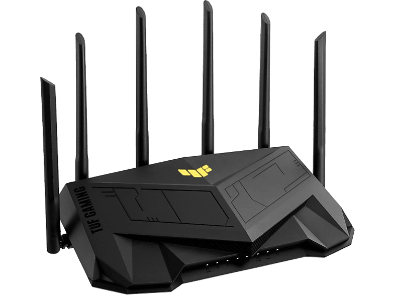 ASUS TUF-AX6000, Doble banda, Gaming, 4.8 Gbit/s, WiFi 6, MU-MIMO; MIMO, Negro