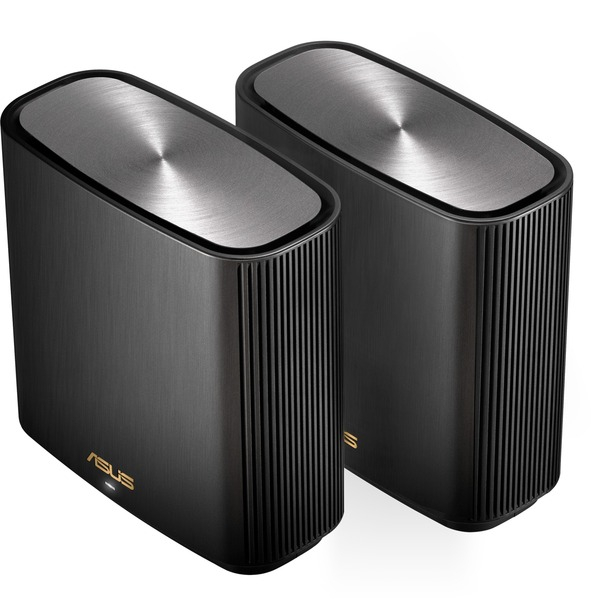 Sistema WiFi Mesh - ASUS XT9 B-1-PK, 2 pack, 7.8 Gbit/s, Tribanda, Hasta 530 m²,  WiFi 6, Negro