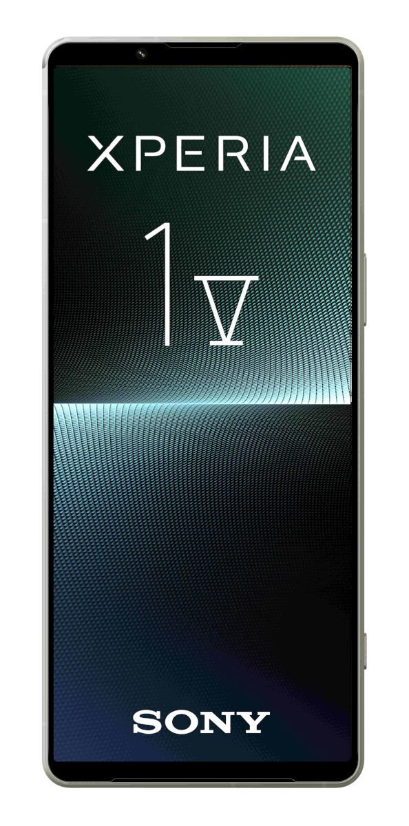 Telefon Sony Xperia ze słowem XPERIA i rzymską cyfrą 1V na ekranie.