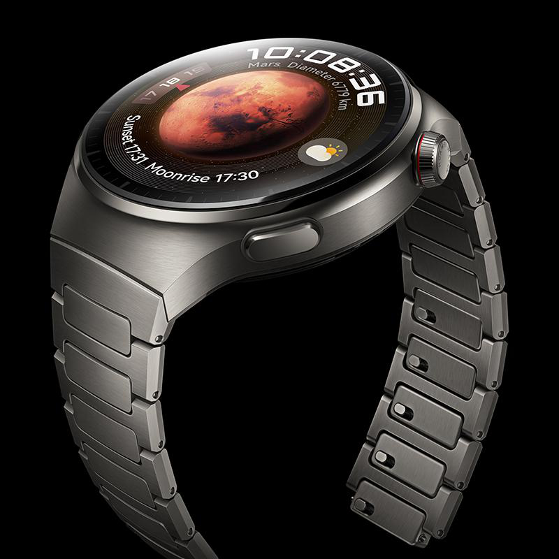 4 Pro Titanium Smartwatch, LTE Armband Gehäuse, Elite 48mm Watch HUAWEI Titanlegierung