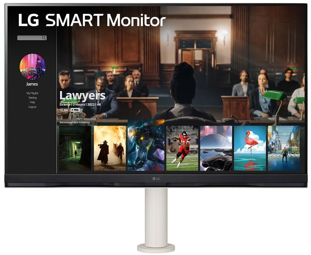 Monitor LG 32SQ780S-W 31.5 UHD 4K VA 5ms
