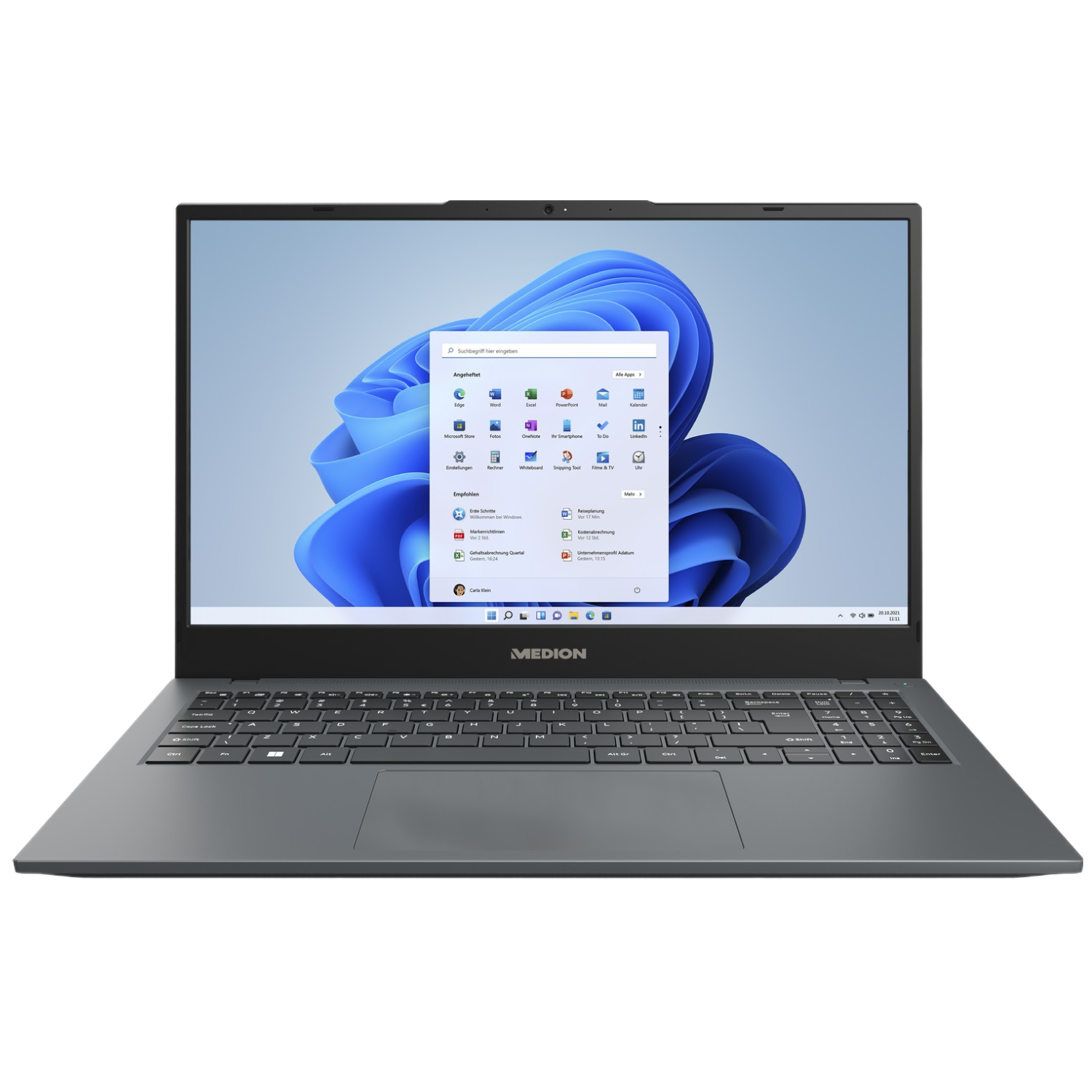 MEDION Laptop AKOYA E15423 Intel Core i5-1155G7 (Evo) (MD62545 BE)