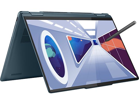 LENOVO-YOGA Yoga 7 14IRL8 - Convertible 2 in 1 Laptop (14 ", 512 GB SSD, Tidal Teal)