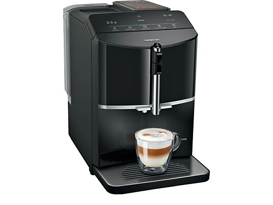 SIEMENS TF301E19 - Kaffeevollautomat (Klavierlack schwarz)