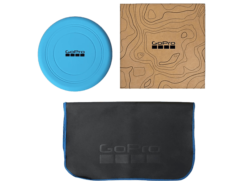 GoPro Swag Pack; Frisbee und Handtuch