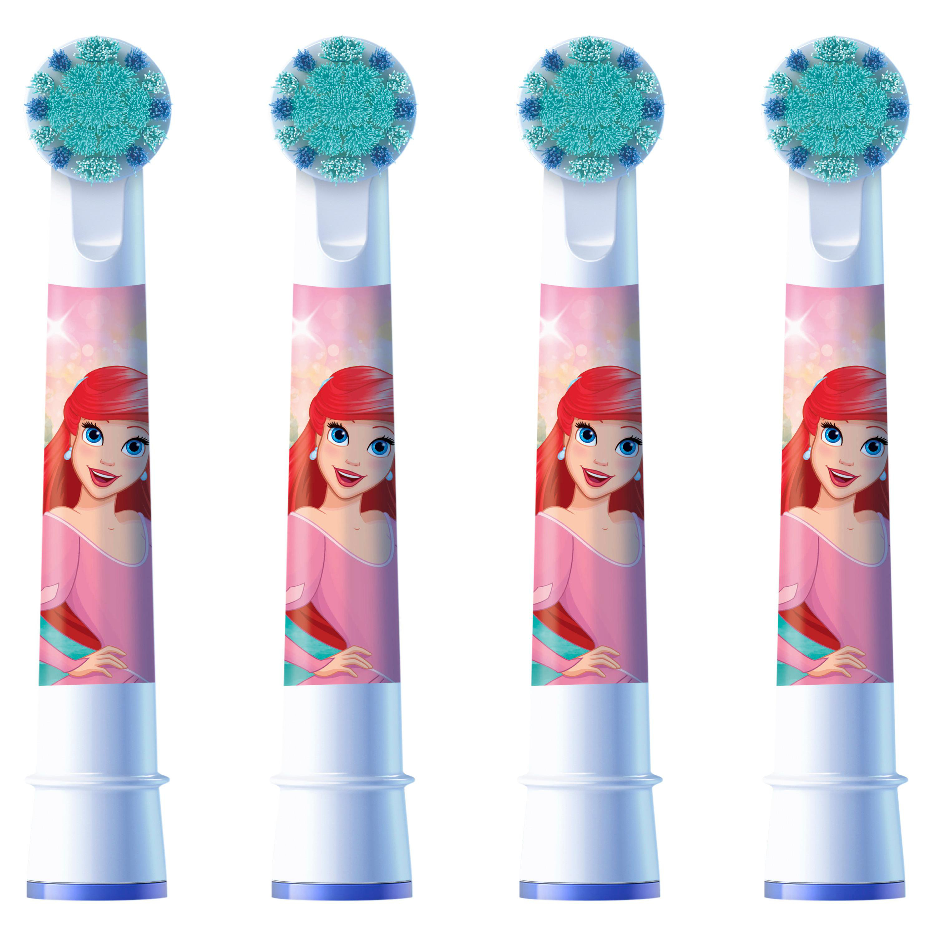 ORAL-B Pro Kids 3+ mit 4 Motiv, oder Princess Cars Aufsteckbürsten Stück