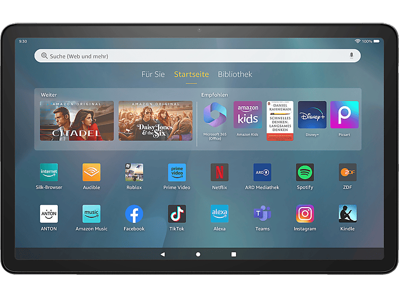 Max 11 64 GB, 11 Zoll, AMAZON Grau Fire Tablet, mit Spezialangeboten,