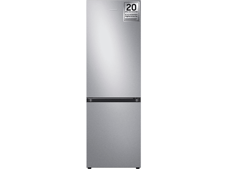 Frigorífico combi SAMSUNG RB34T602DSA NO FROST, clasificación energética:  E, H: 185cm, A: 59,5cm, F: 65,8cm, capacidad total: 344L. - Alcampo ¡Haz tu  Compra Online y Recoge Más de 50.000 Productos a Precios