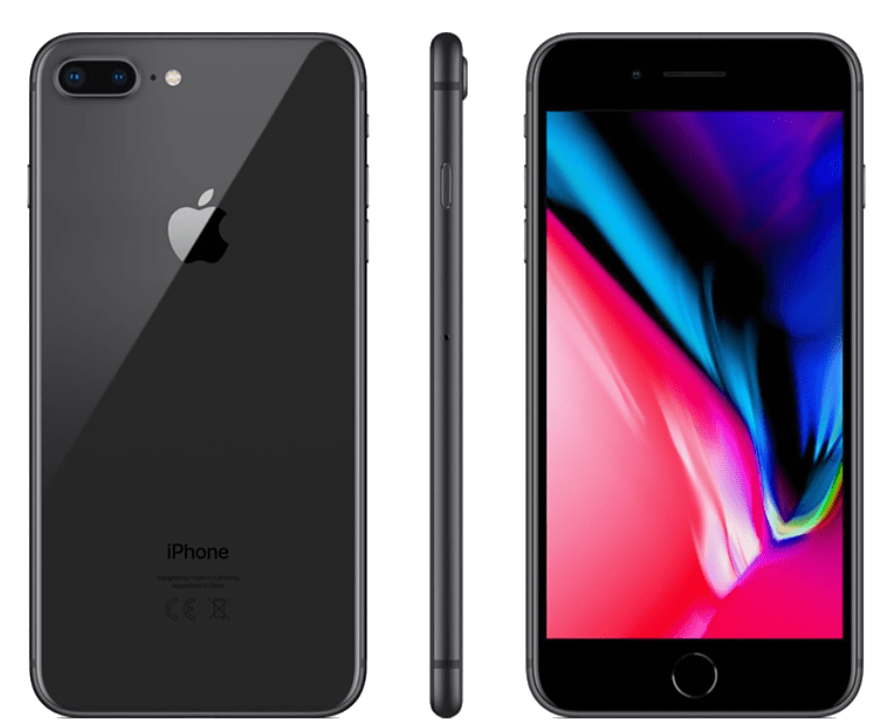 APPLE Yenilenmiş G2 iPhone 8 Plus 128GB Akıllı Telefon Siyah