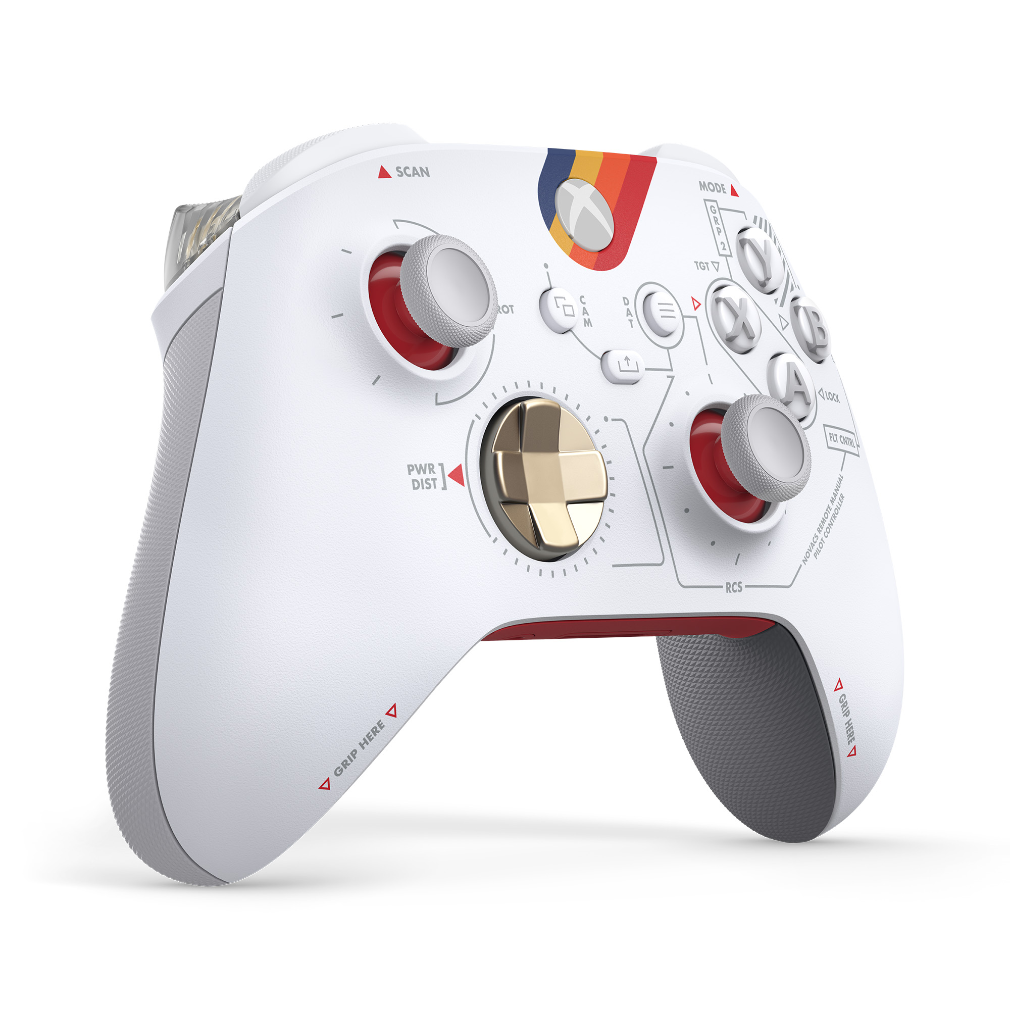 Mando Xbox - Microsoft Starfield Limited Edition, Compatible con Xbox, Asignación de botones personalizado