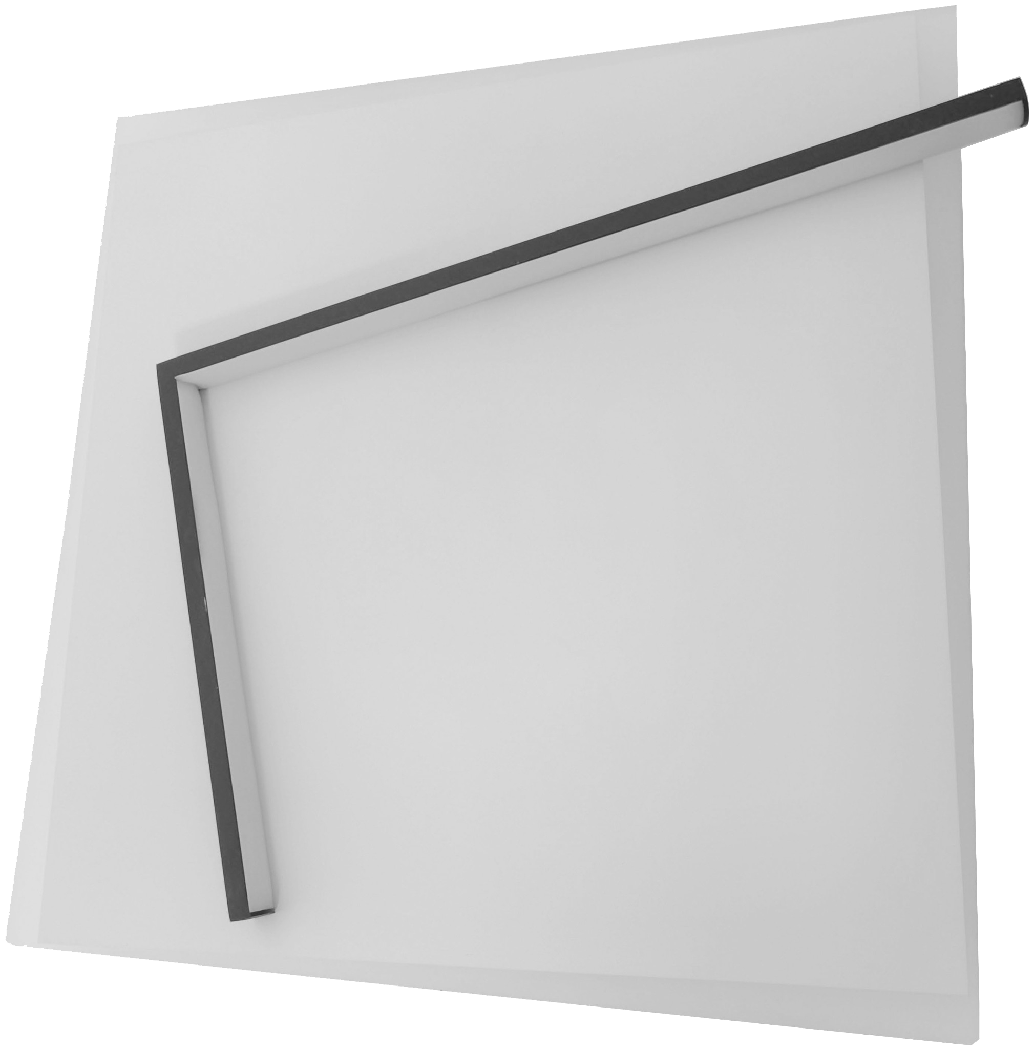 AVIDE Malakai LED design mennyezeti lámpa, 44W, 3760 lm, RF távirányítóval (ADO3S-MALA-2.4G)