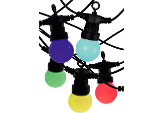 AVIDE String kültéri füzér, RGB, 5 W, 5 méter, sorolható, távirányítóval (AOS10LE40LR-RGB)