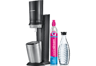 SODASTREAM Crystal CQC – Wassersprudler (Schwarz)