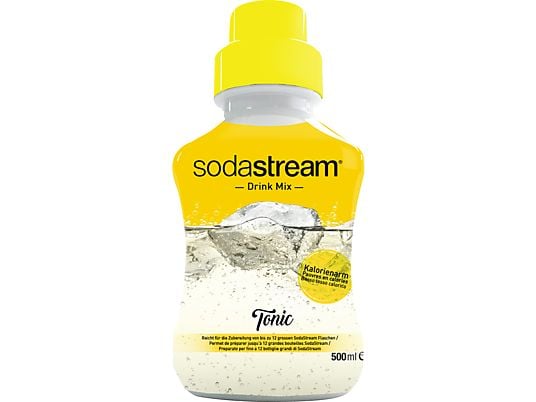 SODA-STREAM Soda-Mix Tonic 500 ml - Sirop à boire (Pauvre en calories) (Jaune)