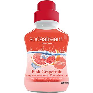 SODA-STREAM Soda-Mix Pamplemousse rose 500 ml - Sirop à boire (Pauvre en calories) (Rose)