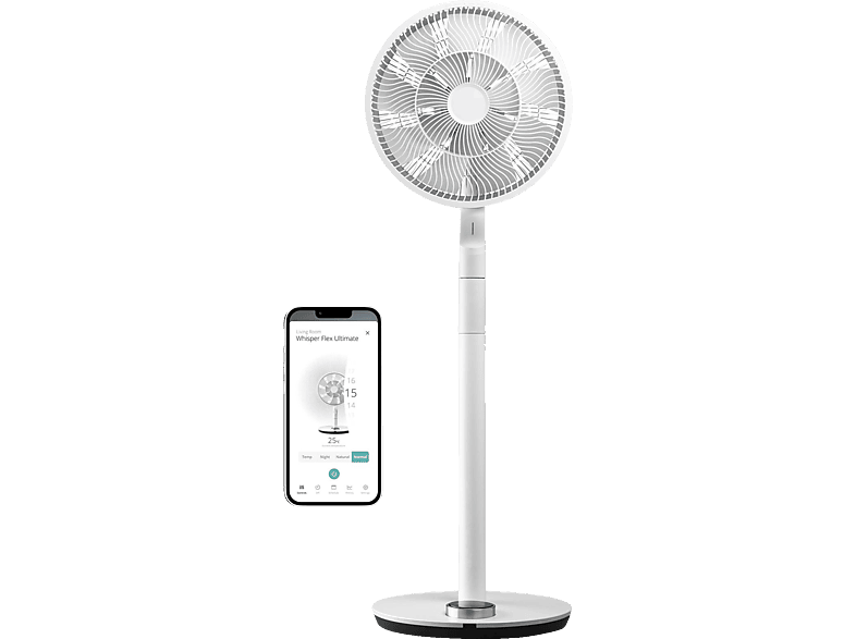 DUUX DXF51 Weiß Fan Standventilator Watt) (32 Whisper Flex Ultimate