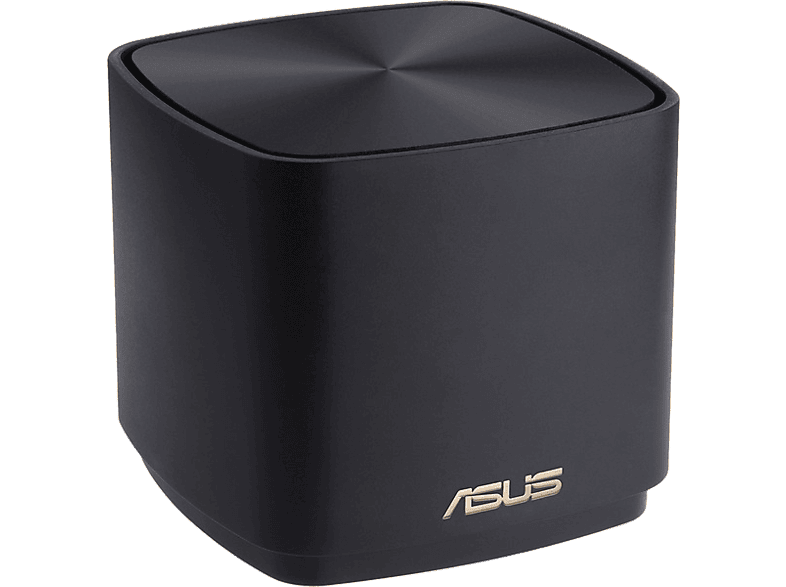 Router - ASUS XD4 PLUS W-1-PK, 1.8 Gbit/s, WiFi 6, Hasta 446 m², MU-MIMO, Negro