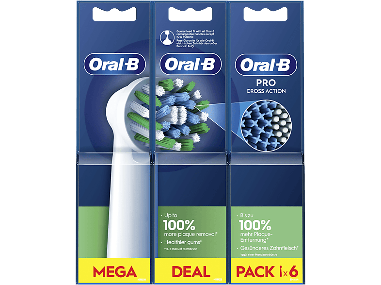 Oral-B iO Ultimate Clean - Cabezales de recambio para cepillo dental  eléctrico, color negro, 4 uds.