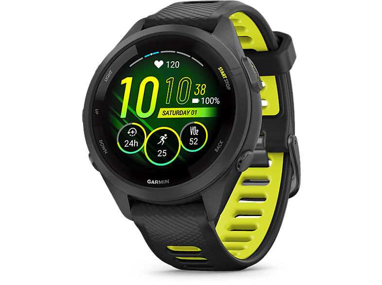 GARMIN Forerunner 265S okosóra, fekete sárga (010-02810-13)