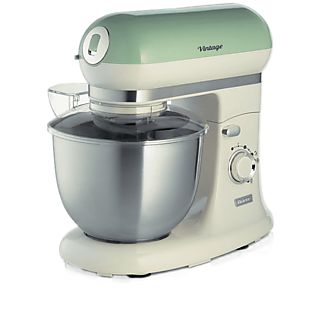 Robot amasador - Ariete 1588/04 Vintage, 2400 W, 5.5 L, 7 velocidades, Verde