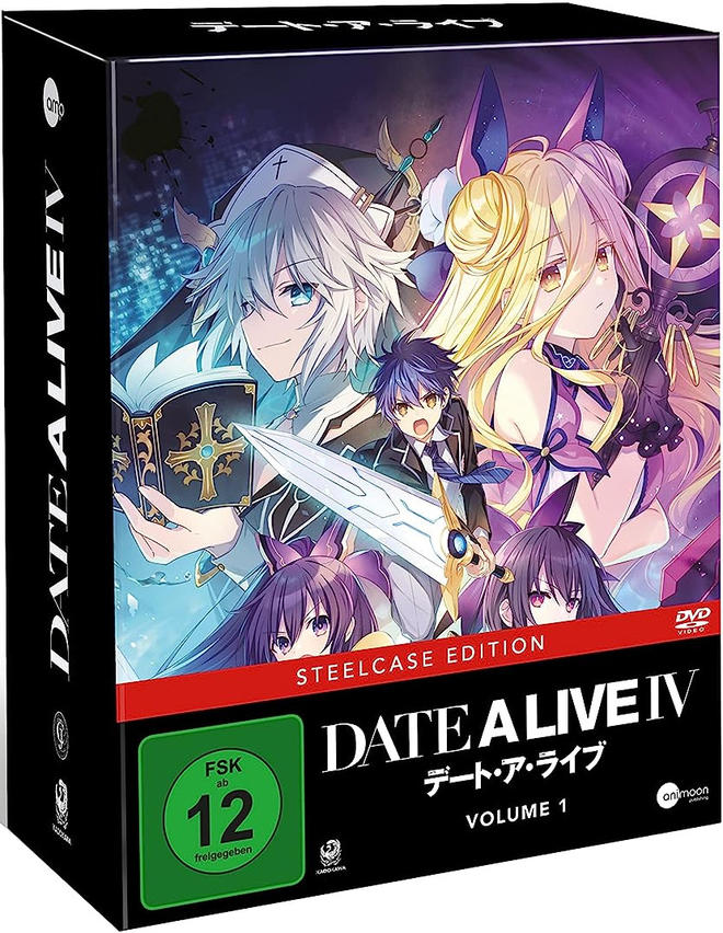Anime-DVD-Box mit Charakteren und japanischem Text.