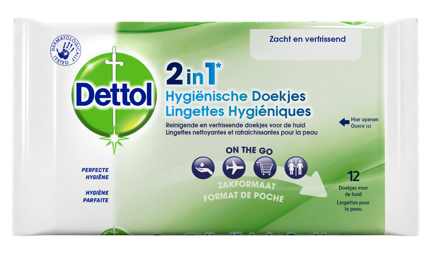 DETTOL Hygiënische doekjes 2 in 1 (3086406)