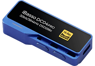 IBASSO DC04PRO - Amplificatore per cuffie da smartphone (Blu)