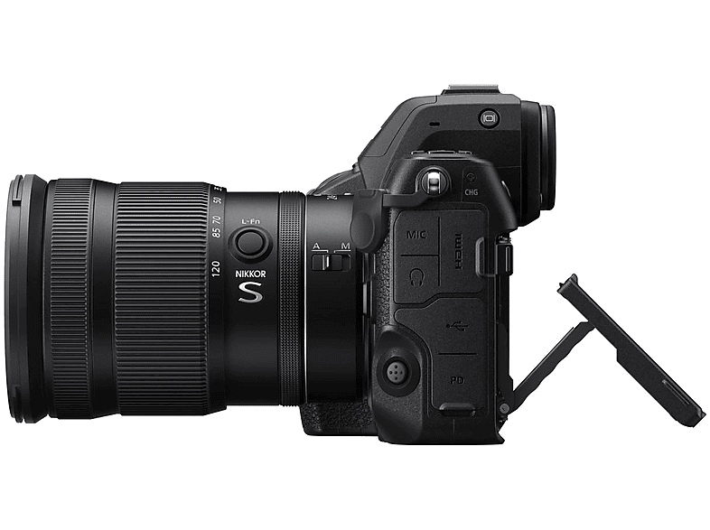 NIKON Z8 Kit Systemkamera mit Objektiv 24 - 120 mm, 8 cm Display Touchscreen, WLAN