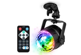 LAMON Sternenhimmel Lichter, Star Projector, Bluetooth-Musikplayer und USB-Anschluss  Projektor-Lampen, Schwarz, farbig