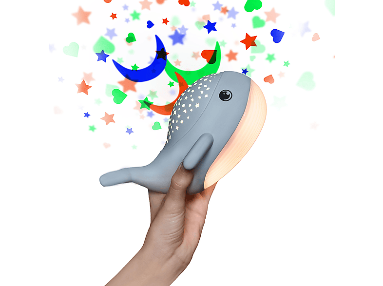 Thumbnail - MEGALIGHT Willy Whale Nachtlicht RGB