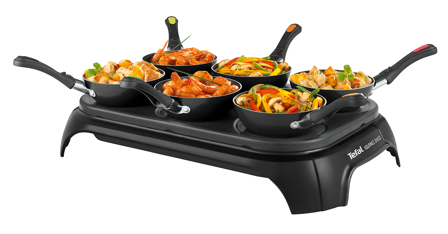 Tefal PY5828 Wok-Party Duo