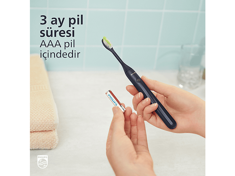 PHILIPS One HY1100/54 Sonicare Pilli Diş Fırçası_4