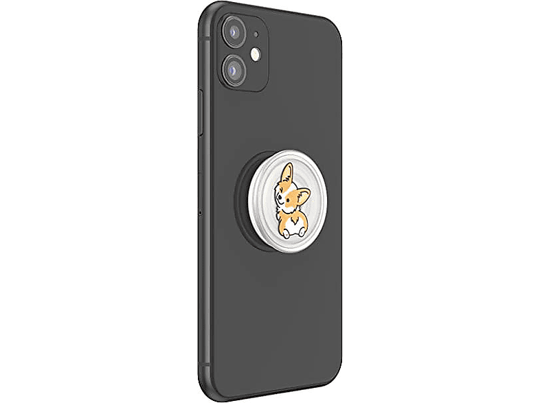 Thumbnail - POPSOCKETS PlantCore Grip Cheeky Corgi Handyhalterung, Mehrfarbig