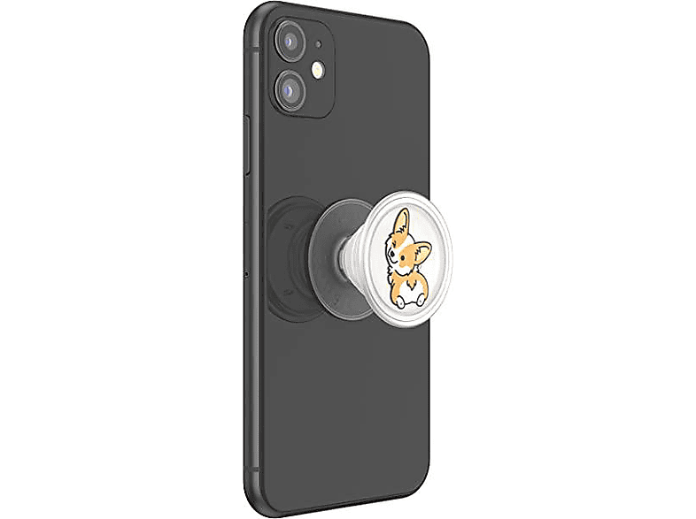 Thumbnail - POPSOCKETS PlantCore Grip Cheeky Corgi Handyhalterung, Mehrfarbig