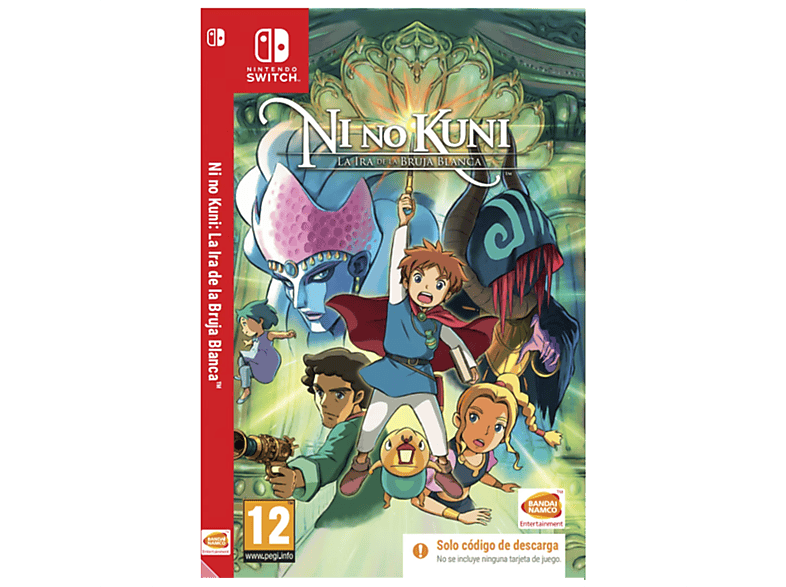 Nintendo Switch Ni No Kuni: La Ira De Bruja Blanca (Código en la caja)