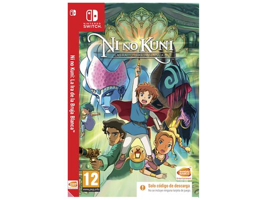 Nintendo Switch Ni No Kuni: La Ira De La Bruja Blanca (Código de descarga)