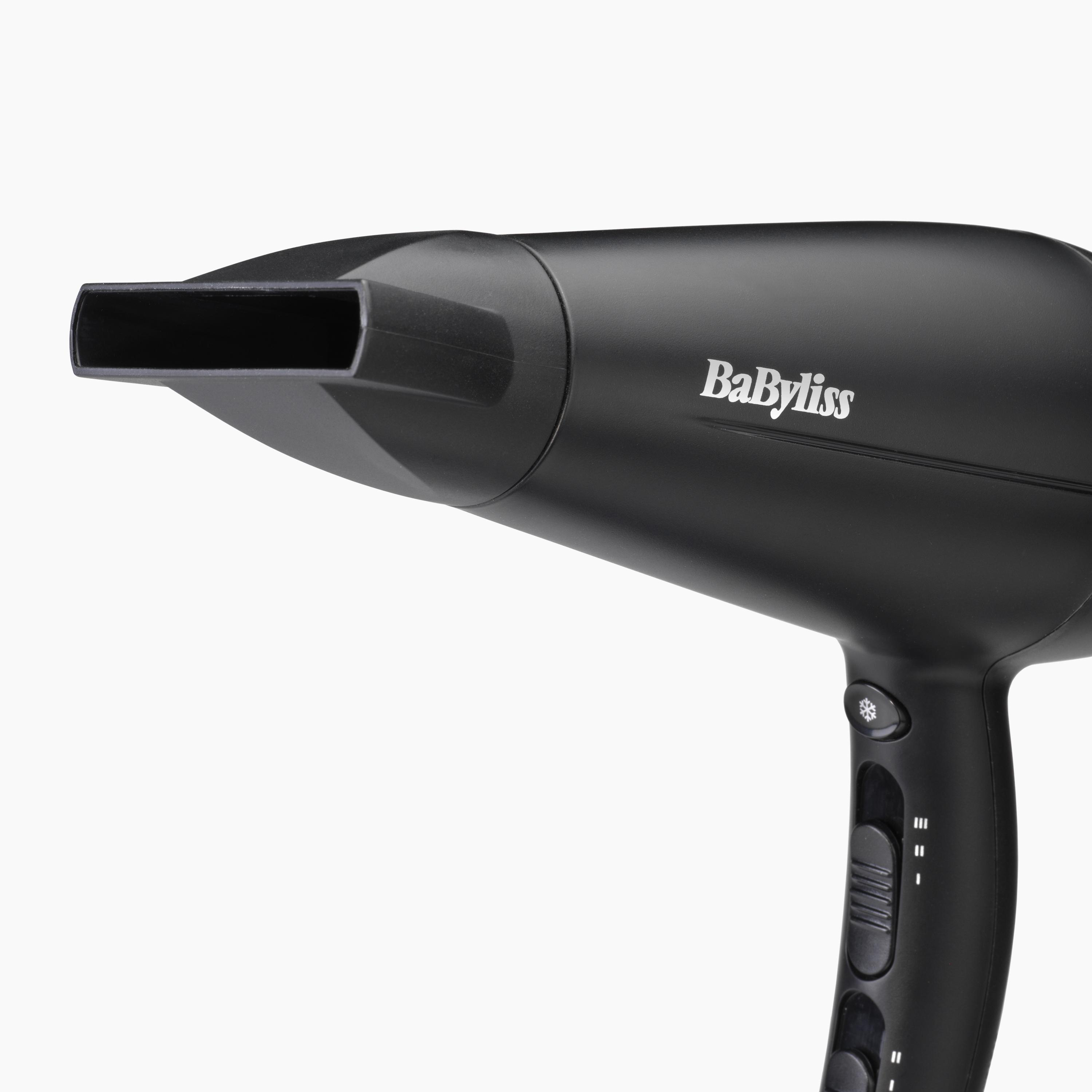 BABYLISS D563DE Power Dry (2100 Haartrockner Schwarz Watt) 2100