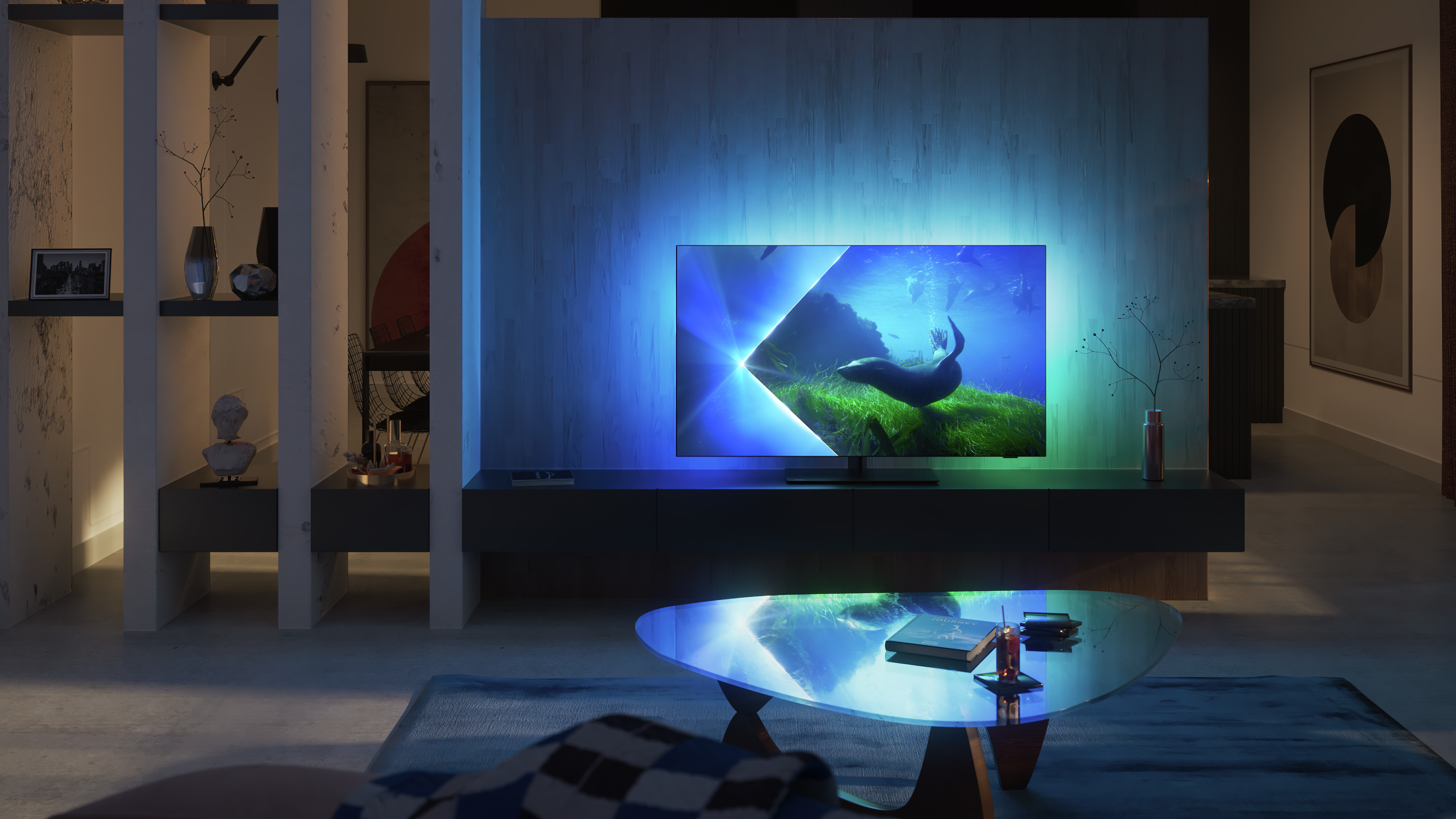 PHILIPS 48OLED808/12 (2023) 48 Zoll OLED 4K Ambilight TV