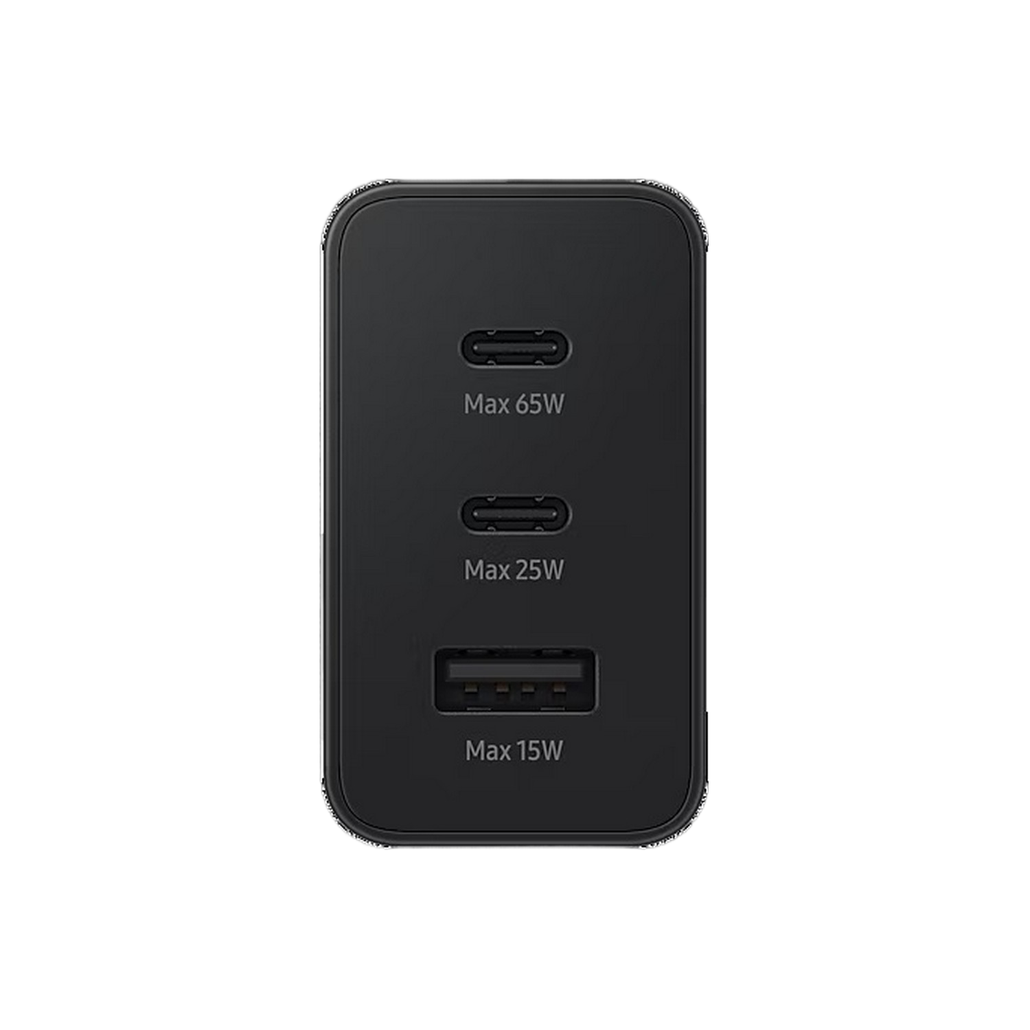 Cargador retráctil 65 Diseño de dos puertos con cable USB-C incorporado EE. UU. UE Reino Unido