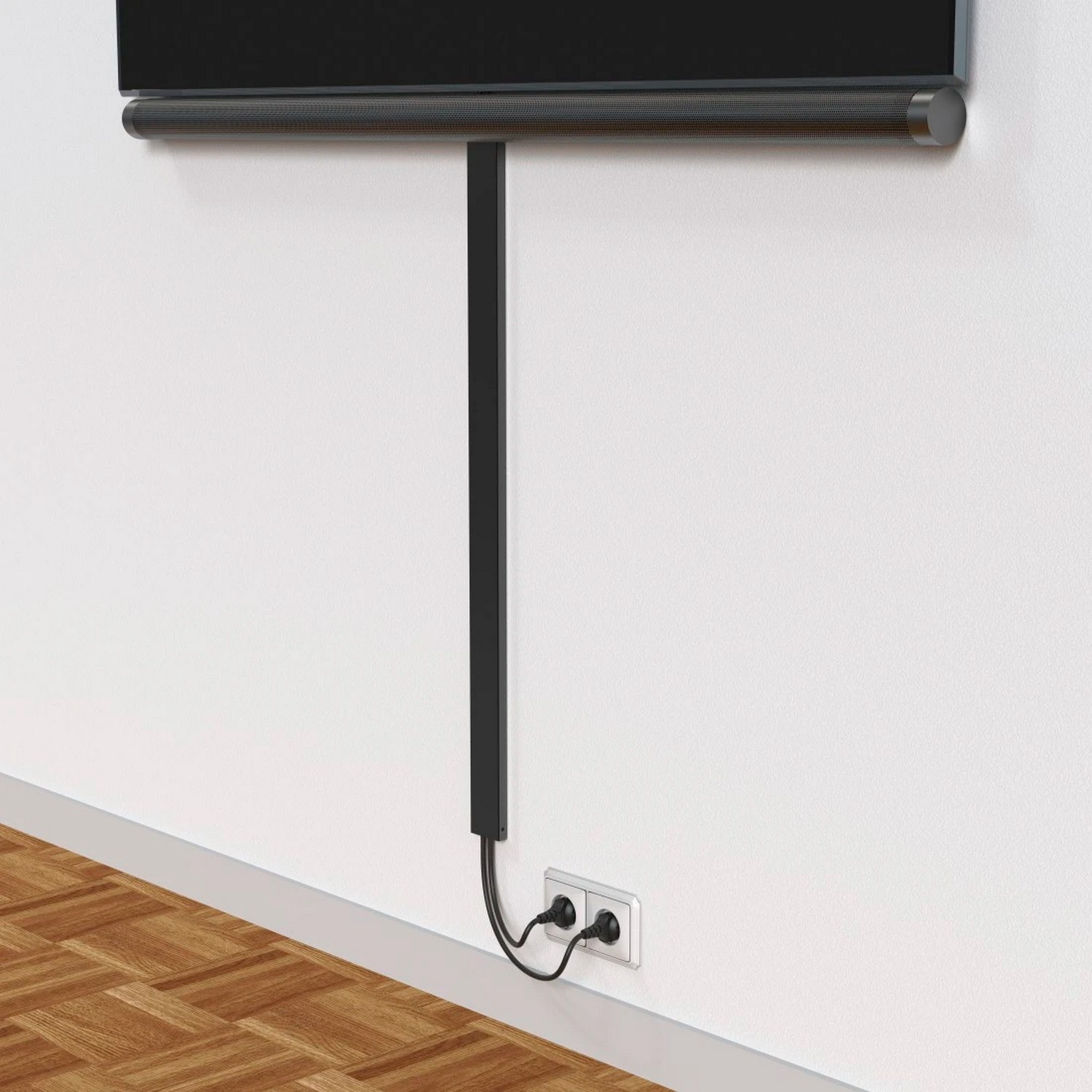 HAMA Cache-câbles adhésif magnétique 90 cm Noir (20680)
