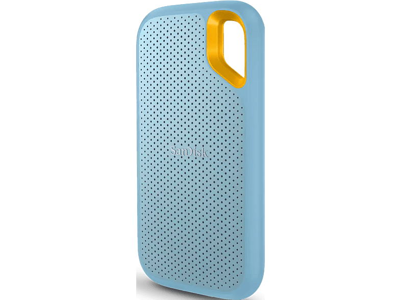 SANDISK Extreme Portable SSD V2 | Festplatte (SSD, 2 TB, Blau