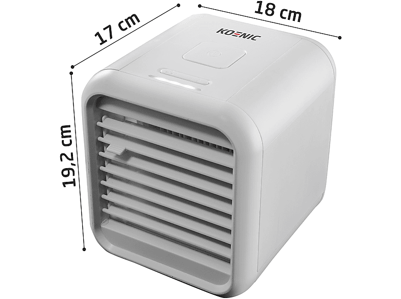 KOENIC KCC 622 Mini Luftkühler Weiß (6 Watt)
