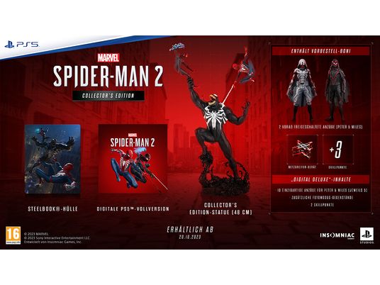 Marvel's Spider-Man 2: Collector's Edition (CiaB) - PlayStation 5 - Tedesco, Francese, Italiano