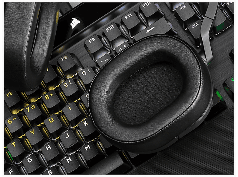 CORSAIR HS55 Surround Dolby Audio 7.1 Surround Carbon (CA-9011265-EU) Kablolu Kulak Üstü Kulaklık Siyah_2