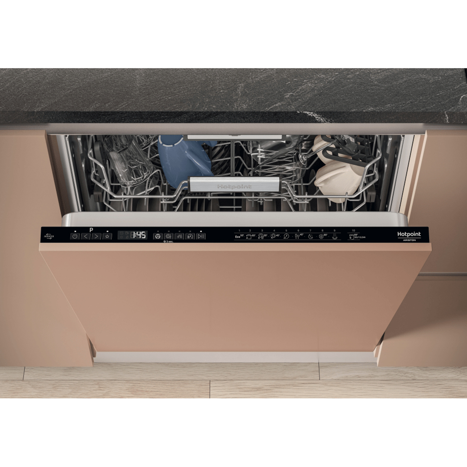 Hotpoint H71 Hp40 L Lavastoviglie Incasso, 59,8 cm, Classe C