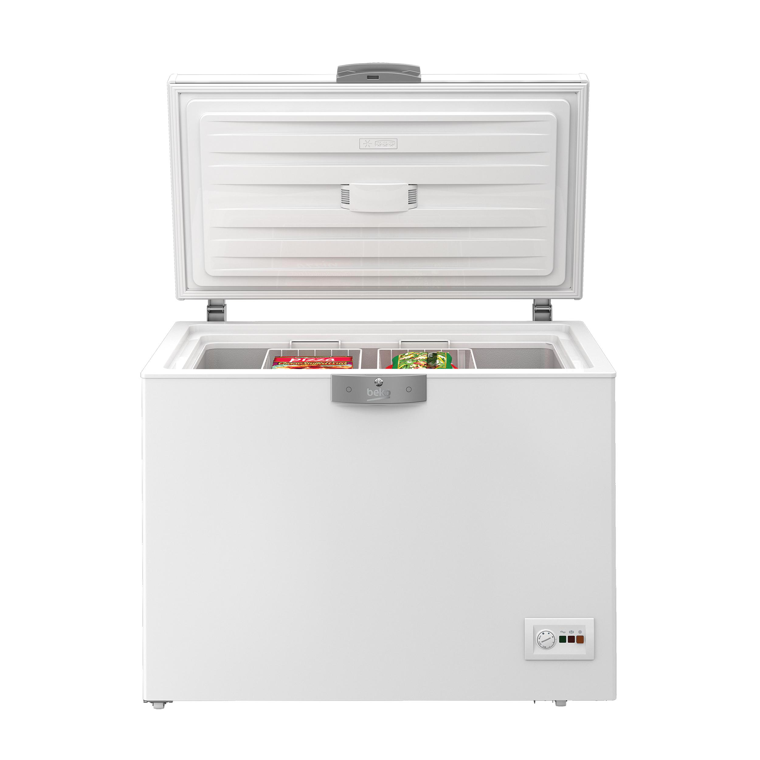BEKO HS 22340 Gefriertruhe (D, 230 l, 860 mm hoch)
