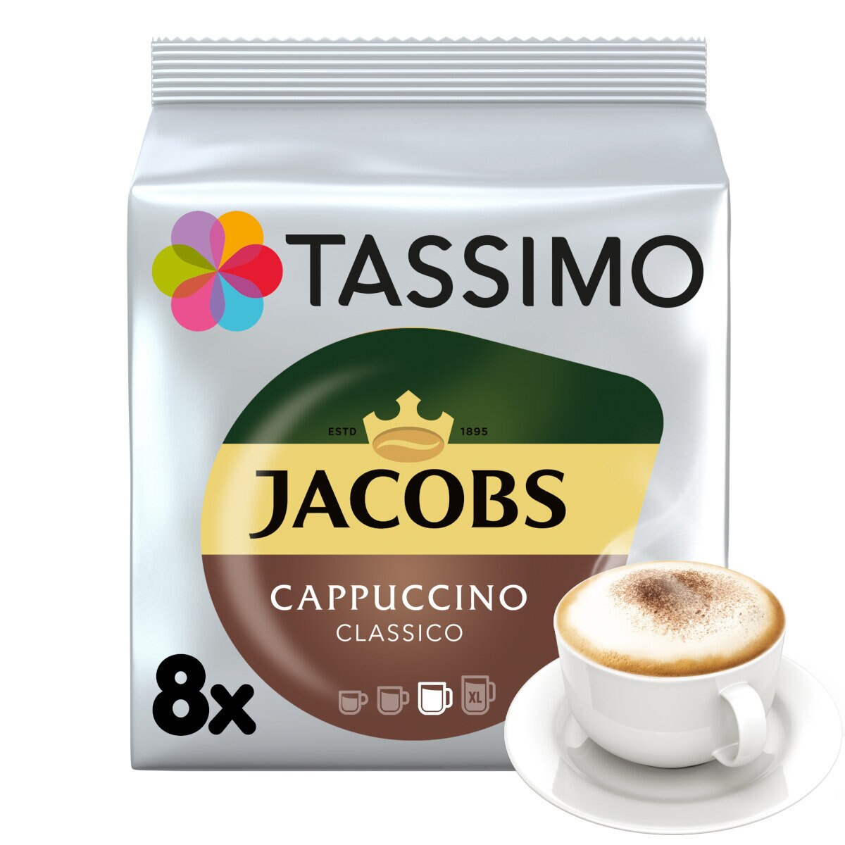 Kawa w kapsułkach TASSIMO Jacobs Cappuccino Classico