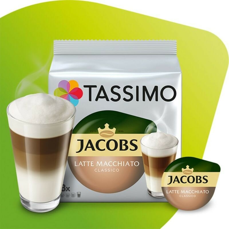 Kawa w kapsułkach TASSIMO Jacobs Latte Macchiato Classico