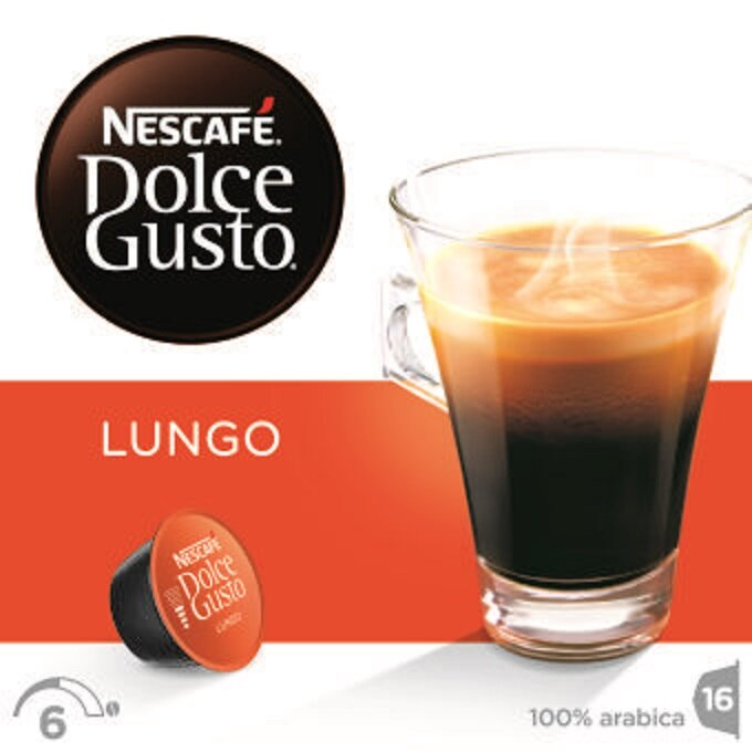 Kapsułki NESCAFE Dolce Gusto Caffe Lungo