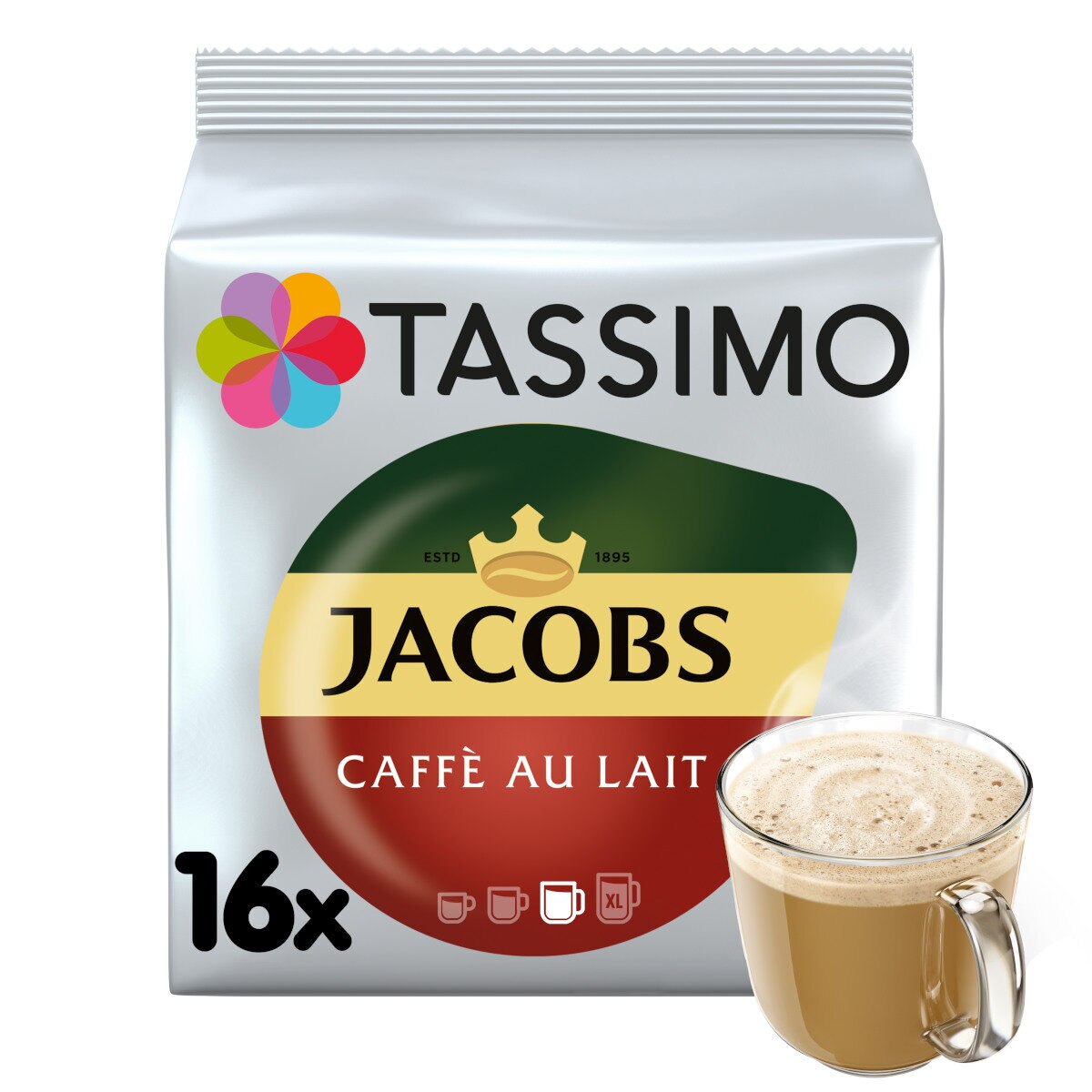 Kawa w kapsułkach TASSIMO Jacobs Cafe Au Lait